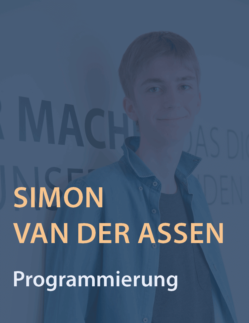 Mitarbeiterfoto Simon van der Assen